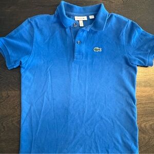 Lacoste Kids Royal Blue Polo with Crocodile Logo